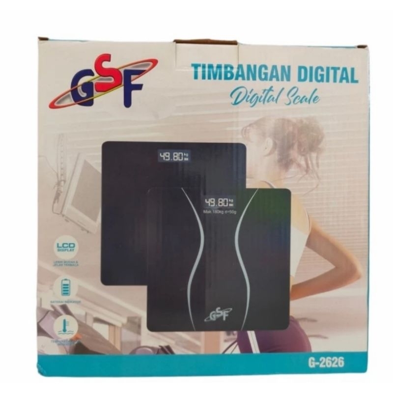 Jual Timbangan Badan Digital Gsf Shopee Indonesia