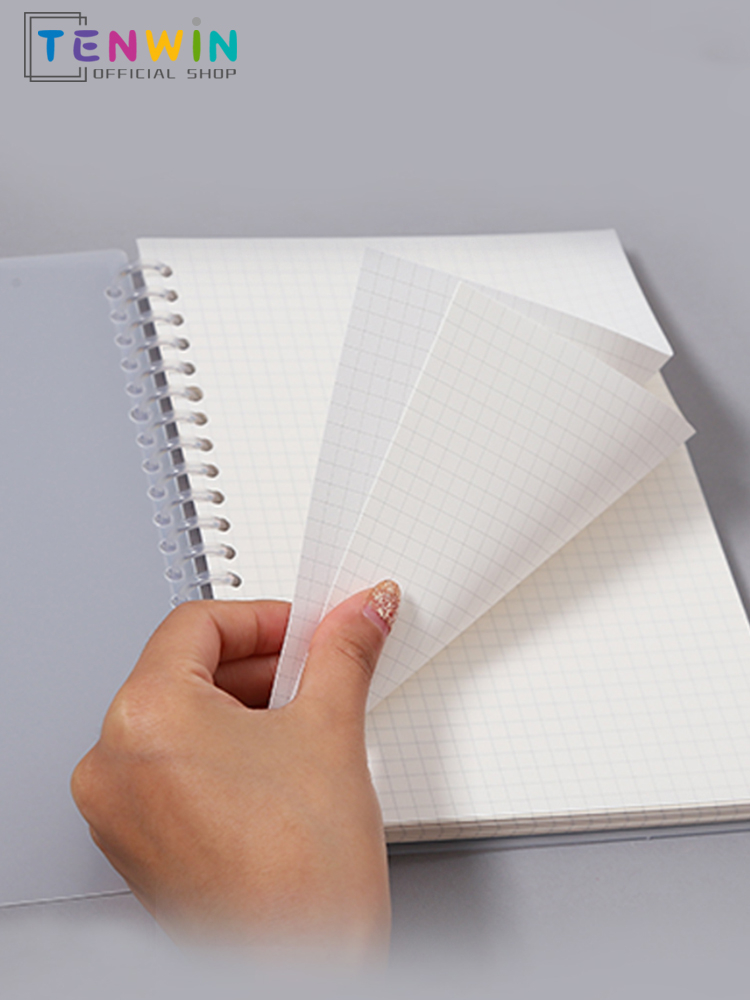 Jual Ring Binder/ Binder Loose Leaf / Refillable Notebook A5 -20 Ring ...