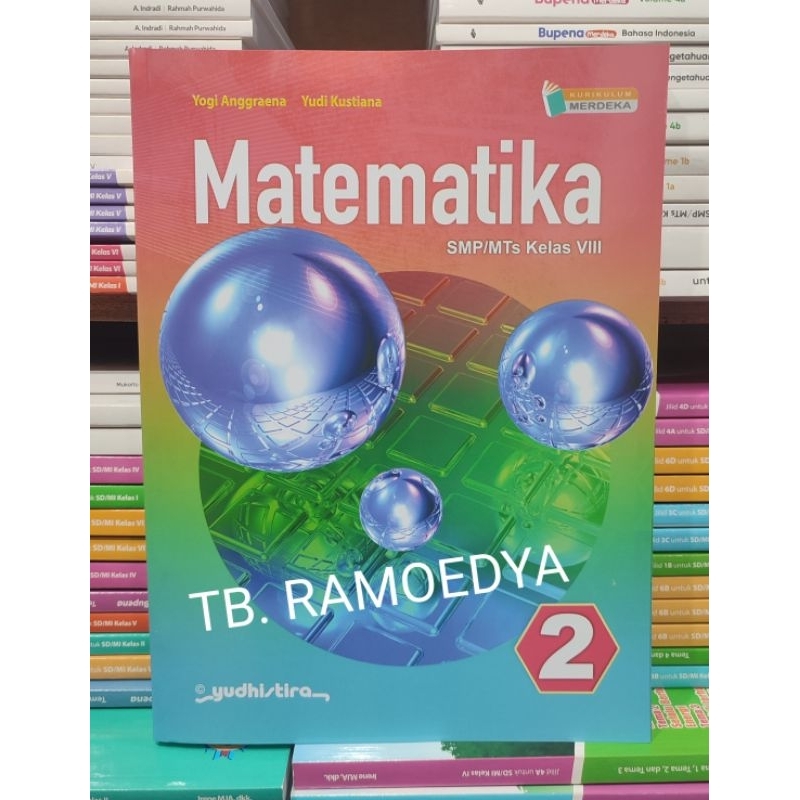 Jual Buku Matematika Smp Mts Kelas Viii Kurikulum Merdeka Yudhistira