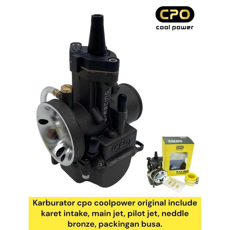 Jual Karburator Cpo Coolpower Original Pwk Black Series Gen Monster