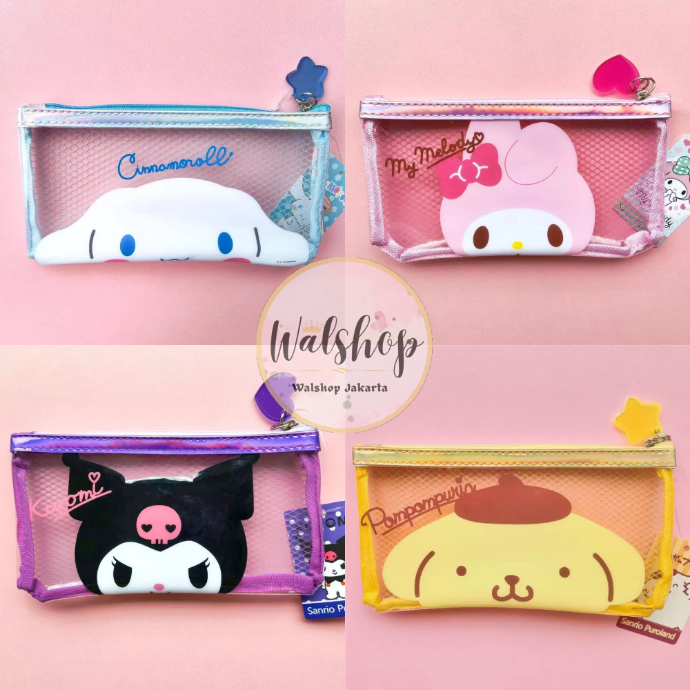 Jual Walshop - Pouch Sanrio Tempat Alat Tulis Pensil Cinnamoroll Kuromi ...