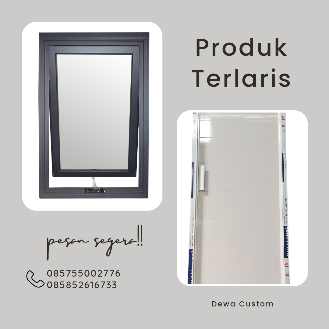 Jual Kusen Pintu Aluminium, Kusen Pintu Kamar, Kusen Pintu Depan, Kusen