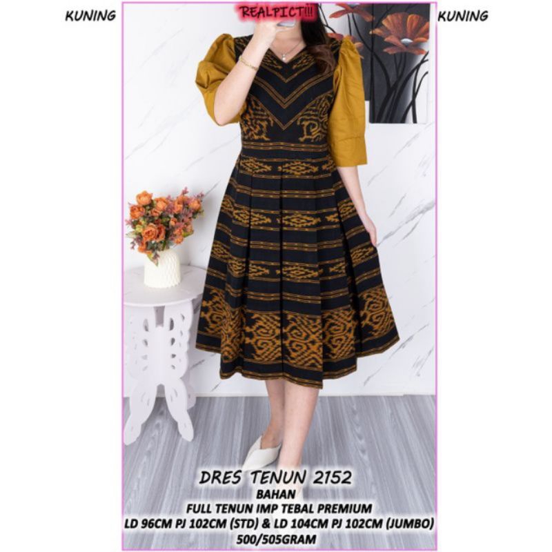 Jual DRESS WIRU TENUN RAMPEL, COUPLE KEMEJA BAJU DRESS PESTA | Shopee ...