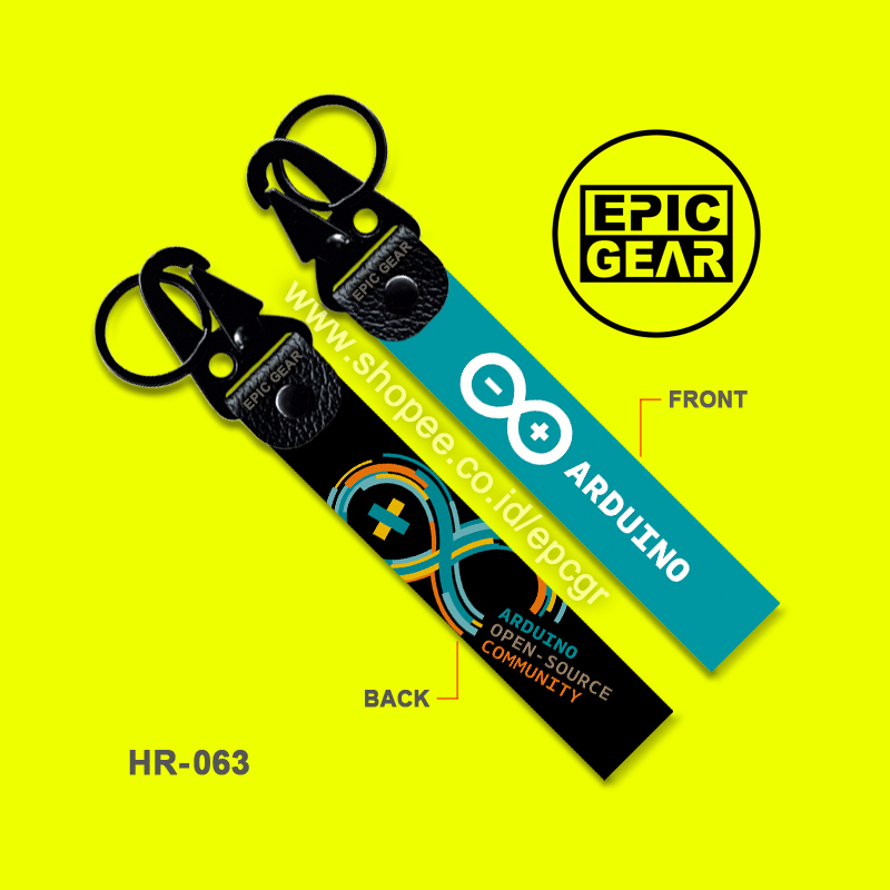 Jual HIGH QUALITY GANTUNGAN KUNCI LOGO ARDUINO PREMIUM KEYCHAIN SEPEDA ...