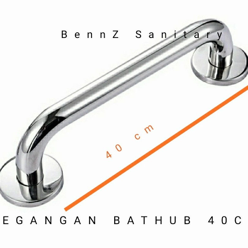 Jual grip bar stainles 40cm, handle grip stainles 40CM, pegangan bathub