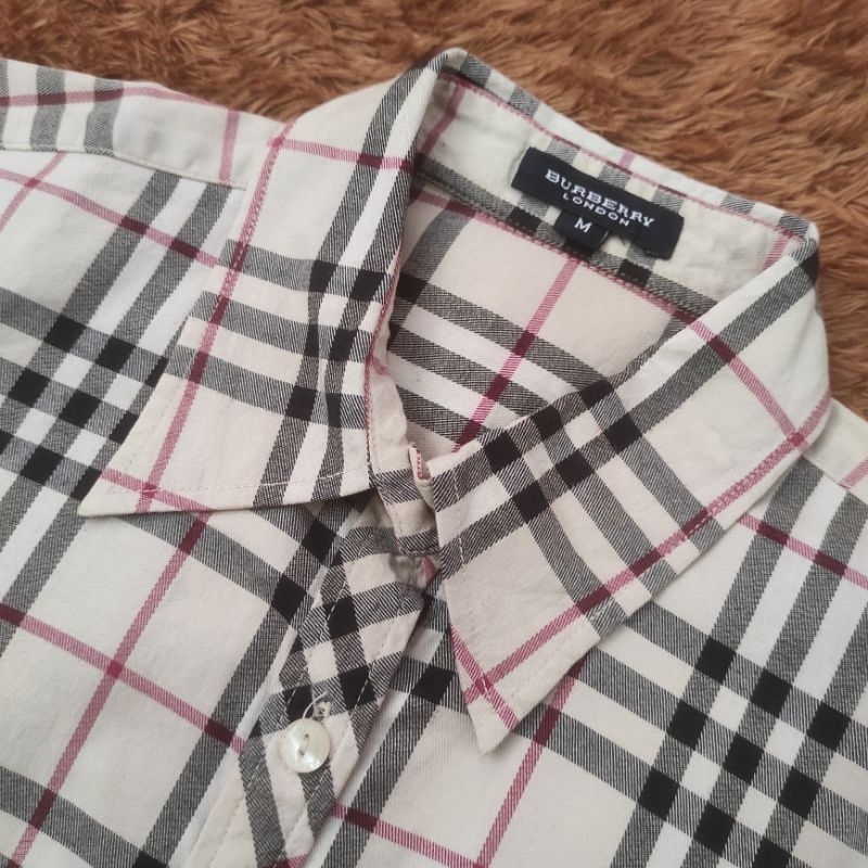 Jual BURBERRY BURBERRYS VINTAGE NOVA CHECK TARTAN SHIRT WEAR KEMEJA