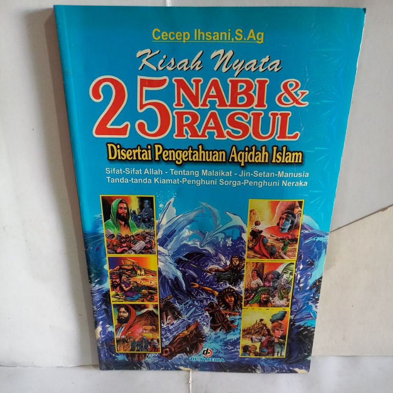 Jual Kisah Nyata 25 Nabi & Rasul Disertai Pengetahuan Aqidah Islam ...