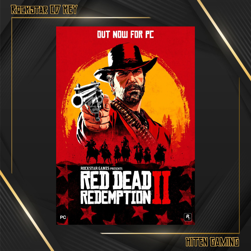 Jual Red Dead Redemption II 2 Rockstar CD Key PC Game Original | Shopee ...