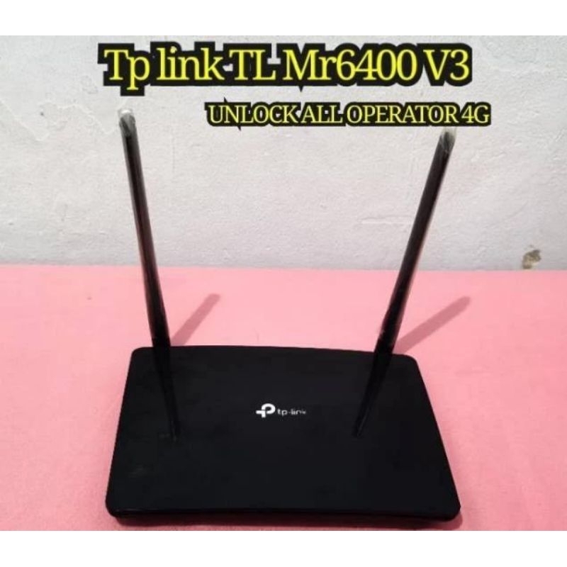 Jual modem wifi keluarga TPLINK mr6400 all operator 4G Shopee Indonesia