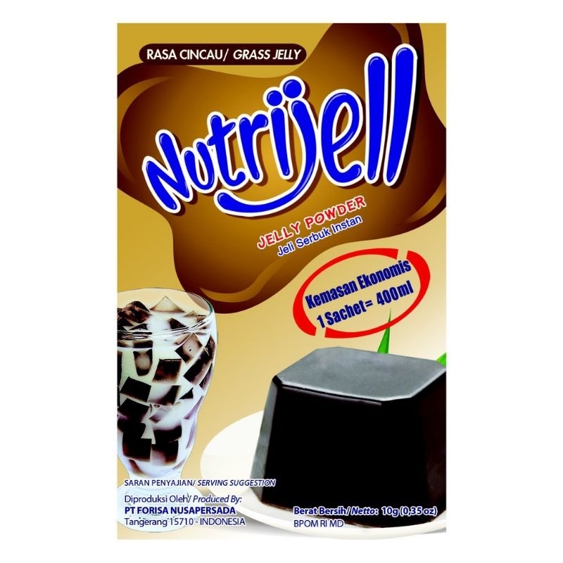 Jual FORISA Nutrijell Jelly Powder Kemasan EKOnomis | Shopee Indonesia