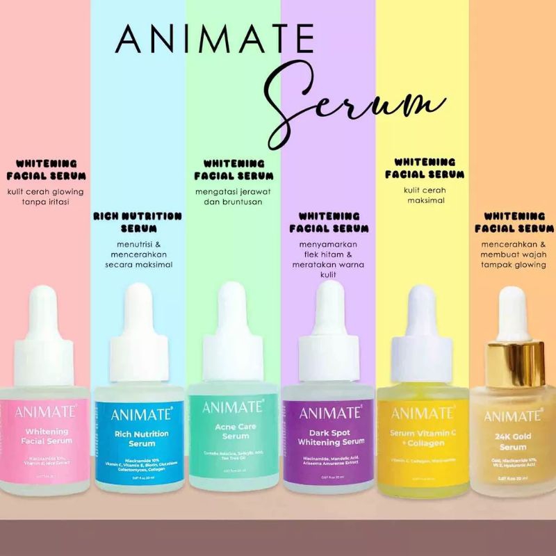 Jual ANIMATE SERUM ALL VARIANT 20g | Shopee Indonesia