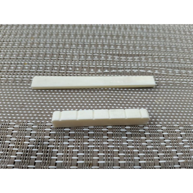 Jual Sepasang Saddle Nut Akustik Tulang Sapi Australia Asli Gitar ...