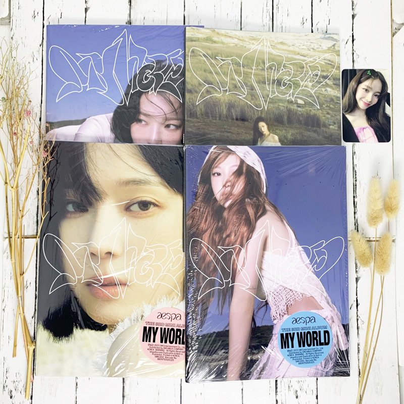 Jual AESPA - The 3rd Mini Album [MY WORLD] INTRO VER. | Shopee Indonesia
