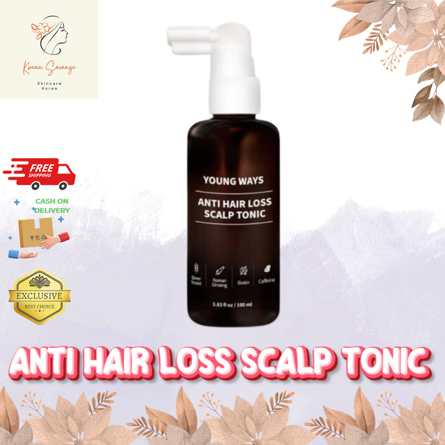 Jual YOUNG WAYS ANTI HAIR LOSS SCALP TONIC ORIGINAL KOREA 100 Shopee