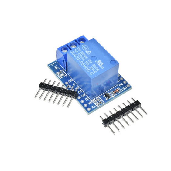 Jual Wemos D1 Mini Relay Module Shield 220V 10A for D1mini project ...