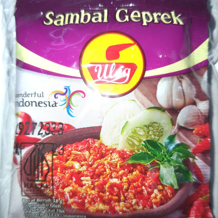 Jual Finna Sambal Uleg Pedas Sachet 10 X 20gr Shopee Indonesia