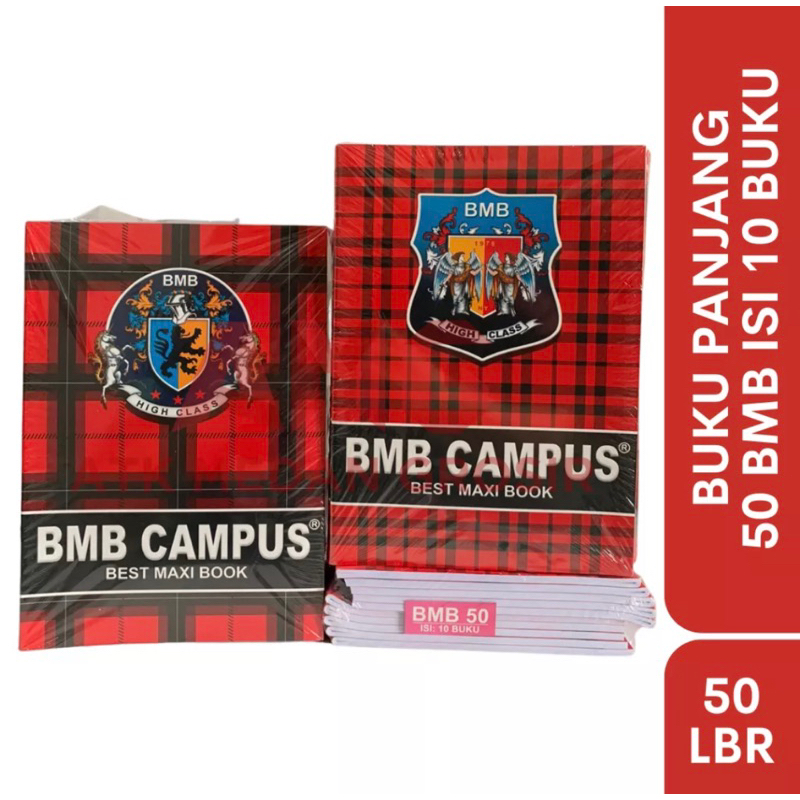 Jual Buku Tulis BMB Campus Isi 50 Lembar ( Harga Yang Tertera Adalah 10 ...