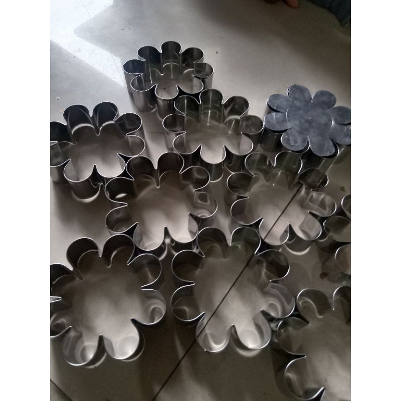 Jual Cetakan ring cutter roti bentuk bunga sakura 8 | Shopee Indonesia