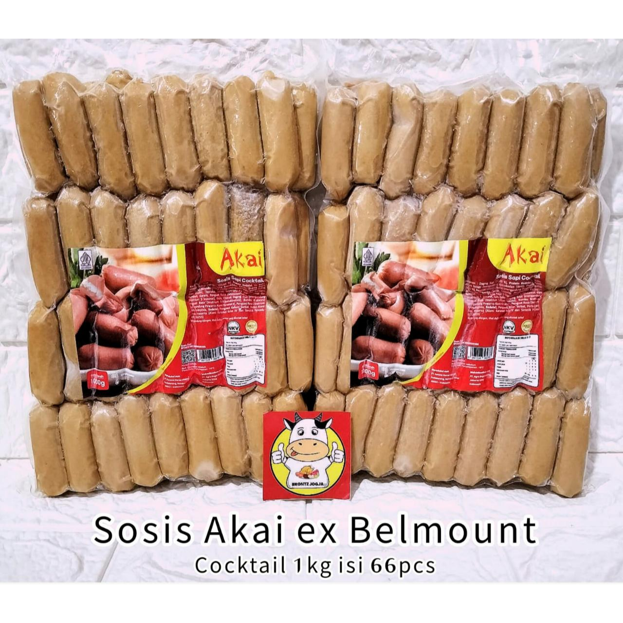 Jual SOSIS AKAI ex BELMOUNT 1KG - AKAI SOSIS SAPI COCKTAIL 1KG - FROZEN ...