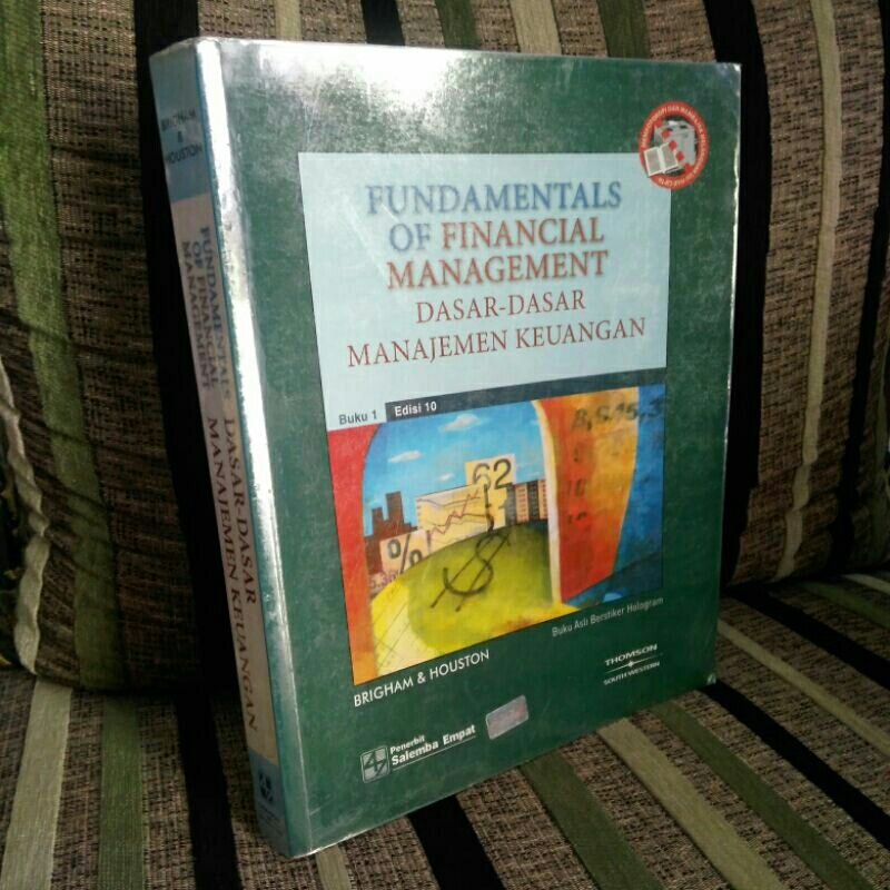 Jual Buku Dasar-Dasar Manajemen Keuangan Edisi 10 Buku 1 - Brigham ...