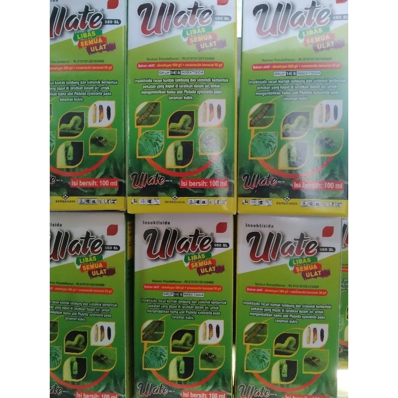 Jual obat pertanian insektisida ULATE 100ml | Shopee Indonesia