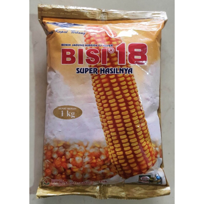 Jual Benih Jagung Kemasan 1kg Super Hibrida Bisi 18 Super Hasilnya