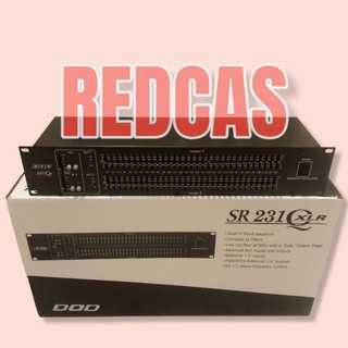 DOD SR231Q XLR イコライザー デュアル31バンド（Jual DOD SR