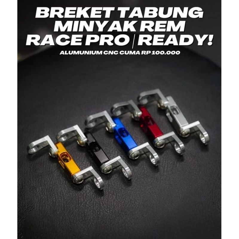 Jual Bracket tabung minyak rem racepro alumunium universal semua master ...