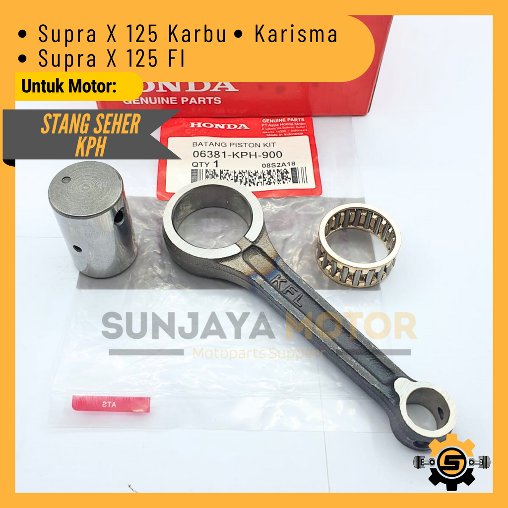 Jual Stang Seher Kit KPH Connecting Rod Kualitas Original Supra X 125