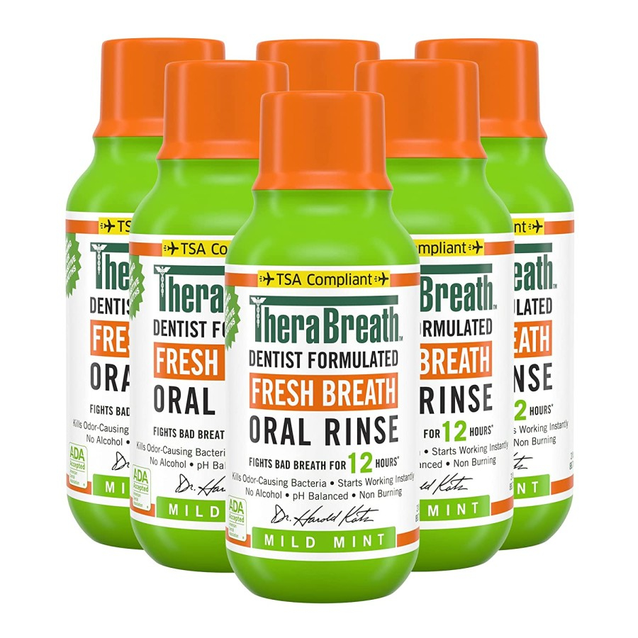 Jual TheraBreath Fresh Breath Dentist Formulated Oral Rinse, Mild Mint