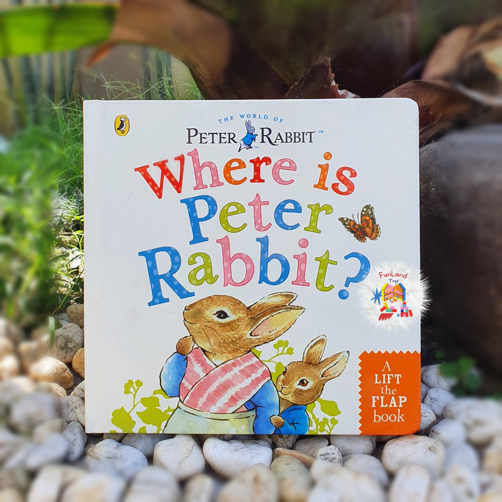 Jual Where is Peter Rabbit Lift the flap Board Book | Shopee Indonesia