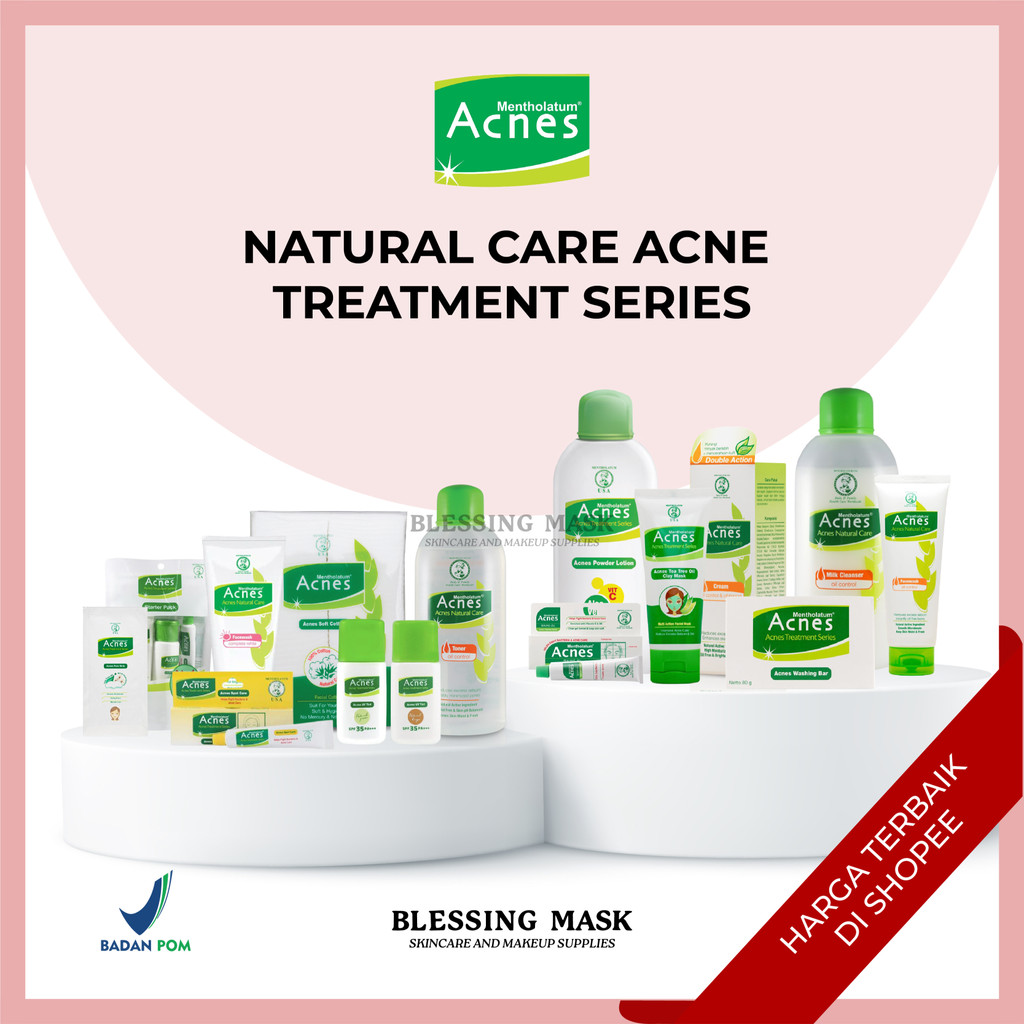 Jual Acnes Natural Care Acne Treatment Series | Shopee Indonesia