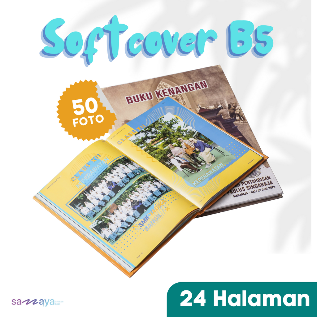 Jual Photobook Softcover B5 18cm X 25cm Muat 50 100 Foto Cetak Album Foto Foto Buku 1386