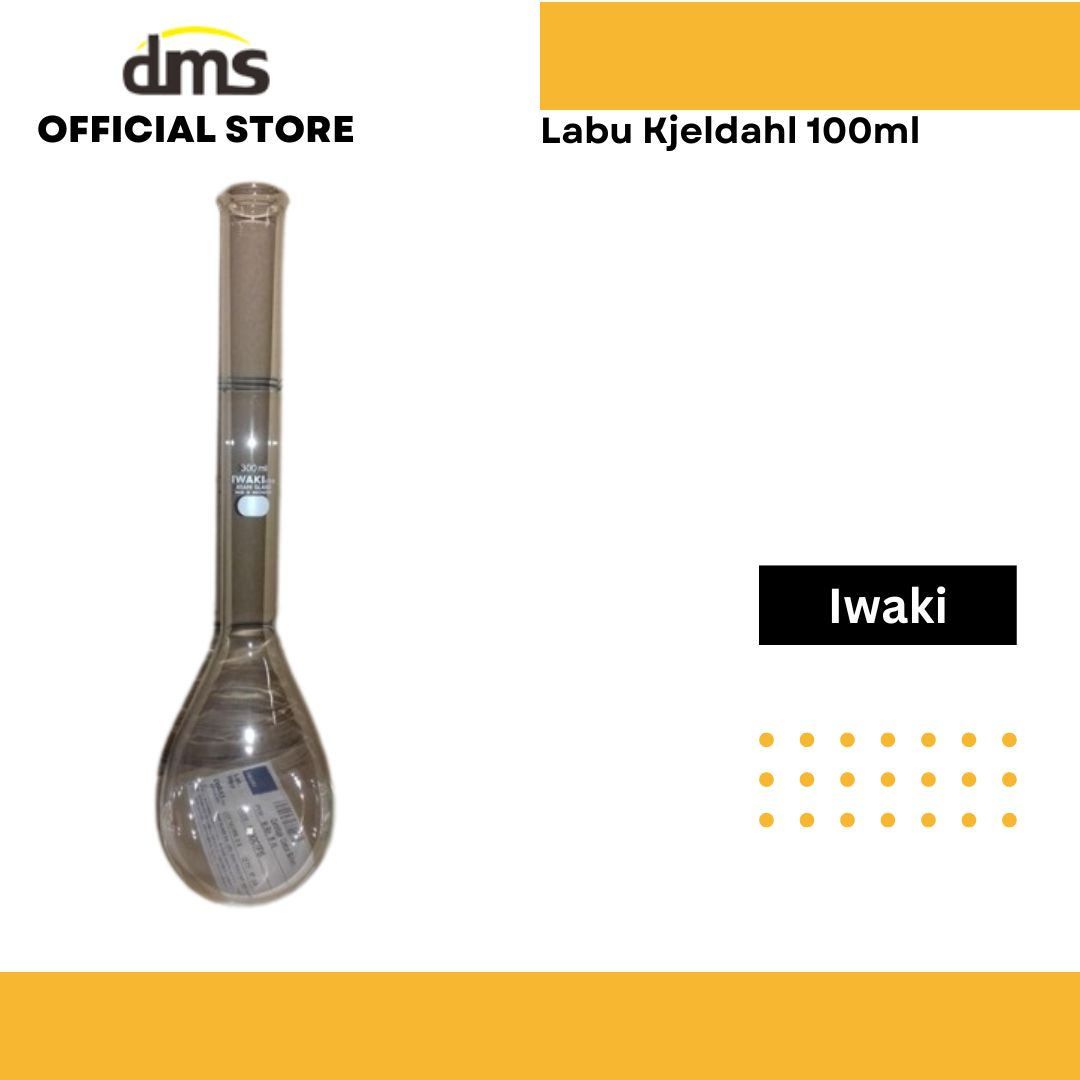 Jual Labu Kjeldahl 100ml Iwaki Shopee Indonesia