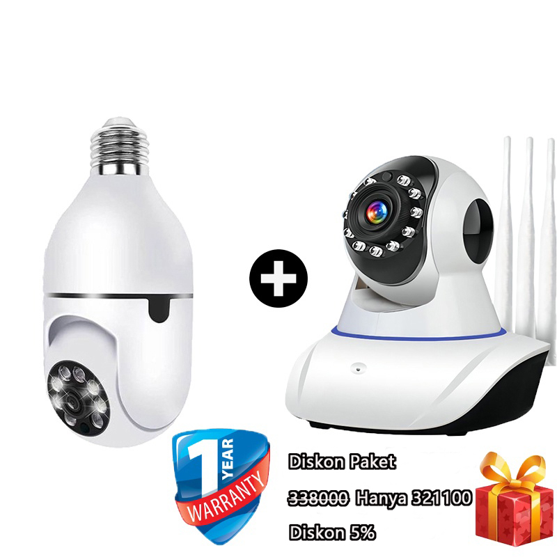 Jual Kamera CCTV VI365 Pro 1080P Wireless WiFi Camera Keamanan Cerdas ...