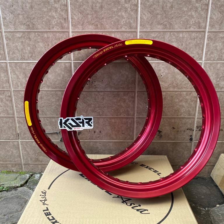 Jual Velg Supermoto Tk Excel Takasago Ring Lebar Hole Red Shopee Indonesia