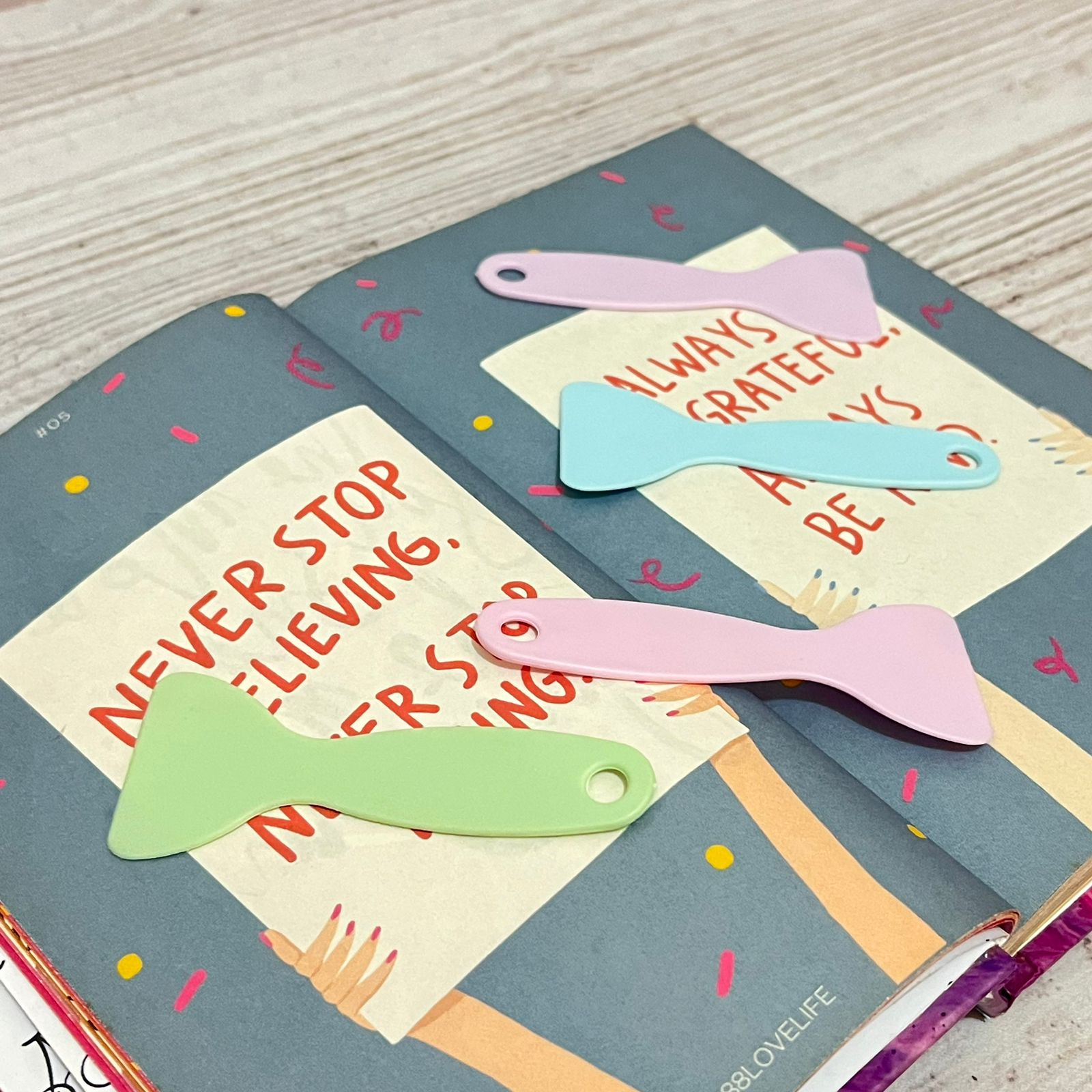 Jual Perata Sticker Ukuran 8cm Spatula DIY Scrapbook Jurnaling Stiker ...