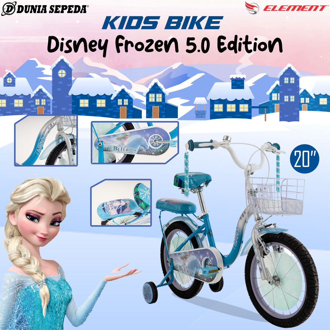Jual SEPEDA MINI ANAK 20 ELEMENT FROZEN 5.0 | Shopee Indonesia
