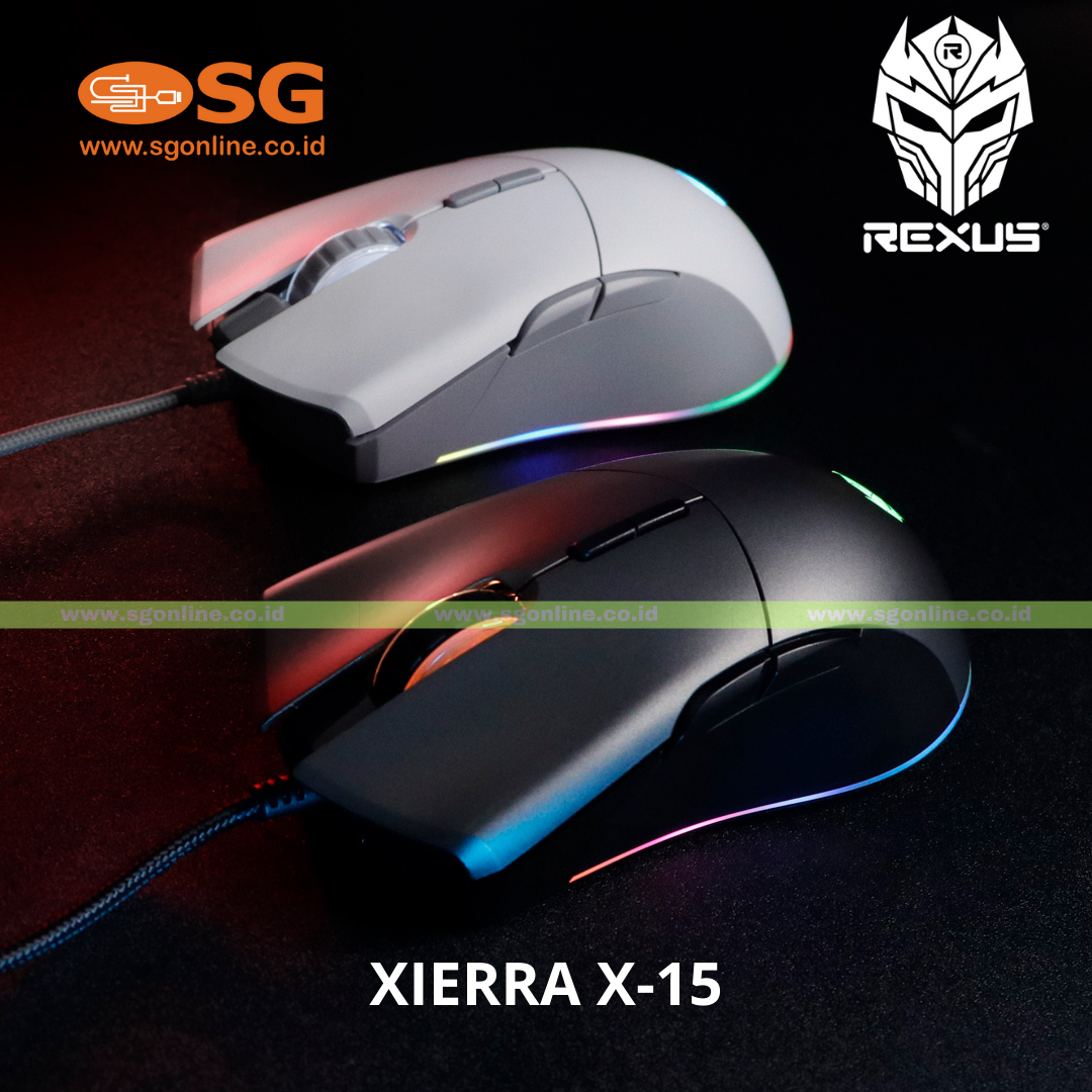 Jual Mouse Gaming Rexus Xierra X Programable Usb Gaming Mouse