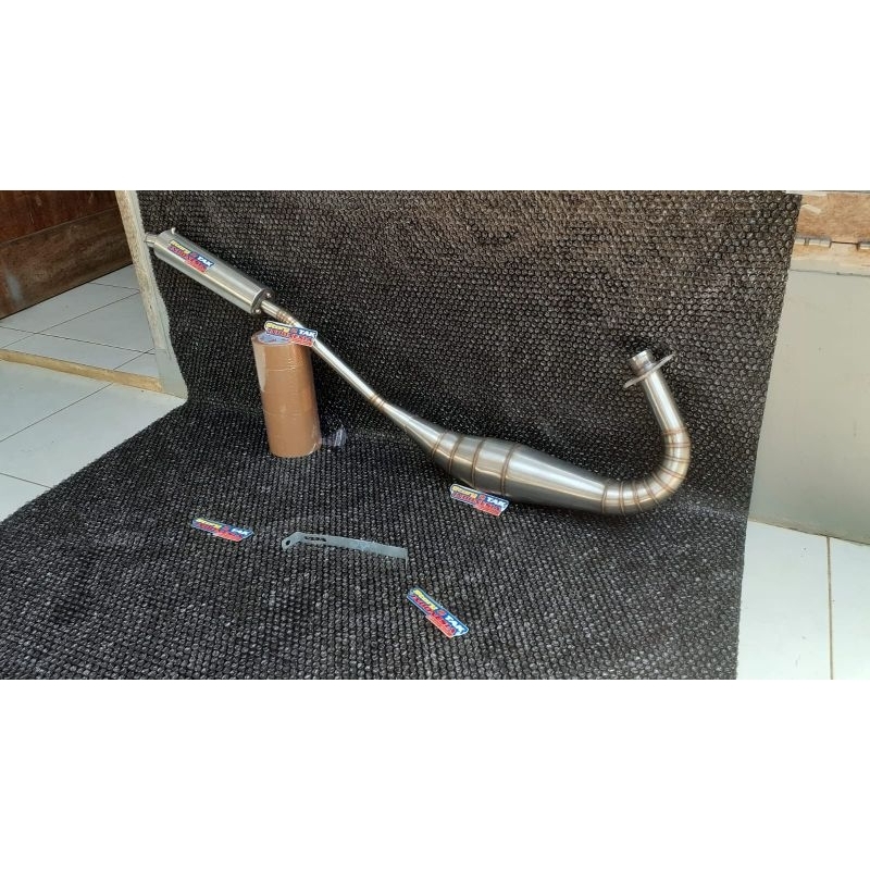 Jual Knalpot Racing RXZ RZR model repzol super Cobra material full ...