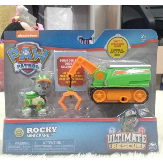 Paw patrol best sale rocky mini crane