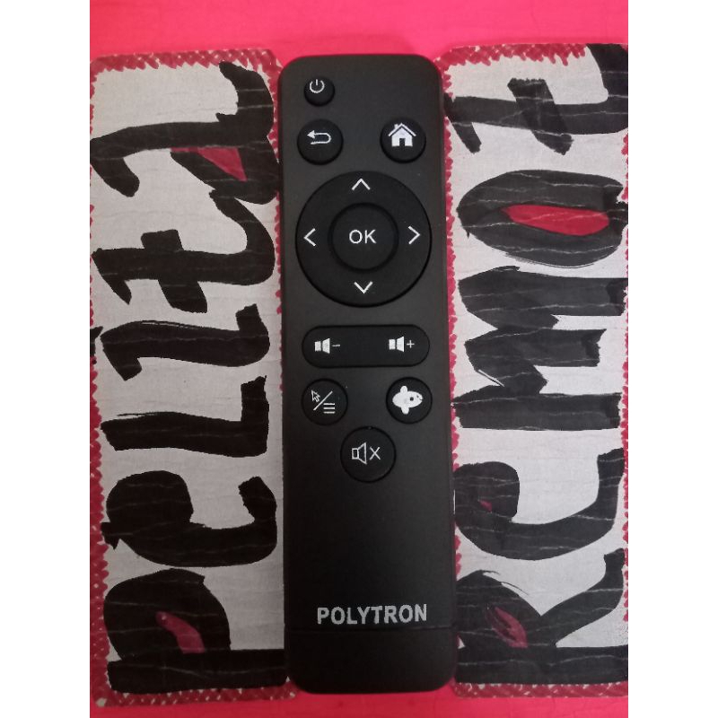 Jual Remote Control Stb Polytron Android Mola Tv B Original Terlengkap Shopee Indonesia