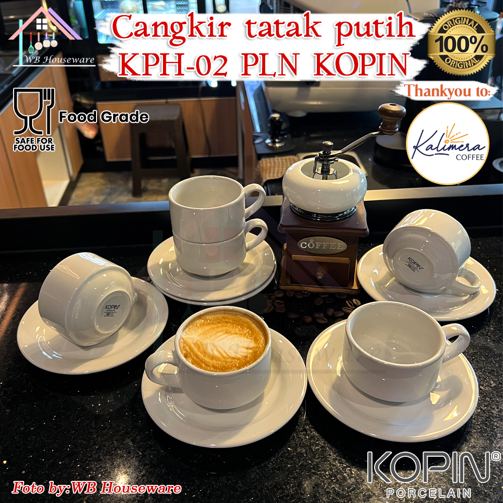 Jual 6 Pasang Cangkir Susun Set Minum Tea Set Coffee Set 200ml Putih Kopin Kph 02pln 4872