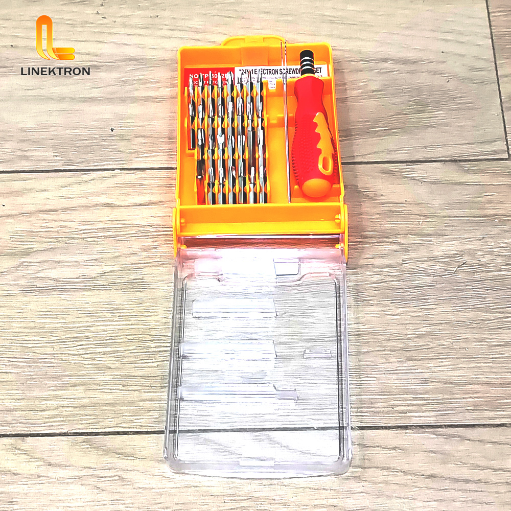 Jual TOOLS KIT OBENG SET MULTIFUNGSI 32 IN 1 LENGKAP DENGAN PINSET ...
