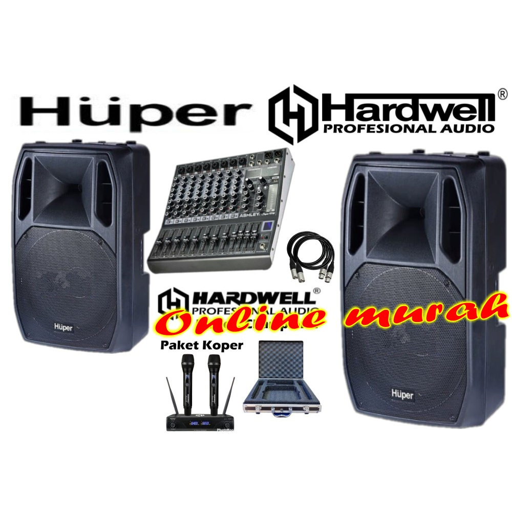 Jual paket sound indoor outdoor huper ak15a 15 inch original | Shopee ...