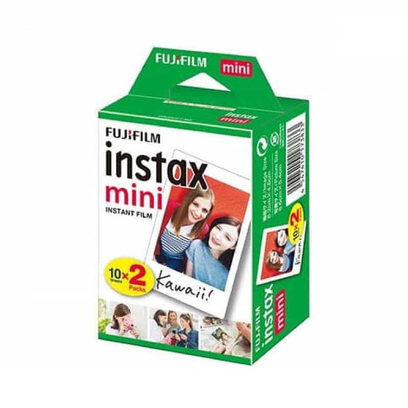 Jual FUJIFILM Instax Mini Plain Twin Pack Film Isi 20 Sheets / 10 ...