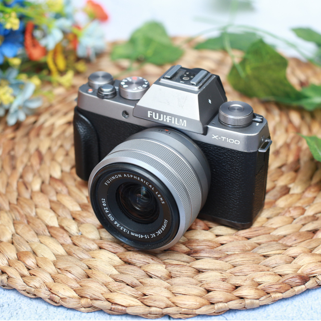 Jual FUJIFILM XT100 Lensa Kit 1545mm Kamera Mirrorless Original