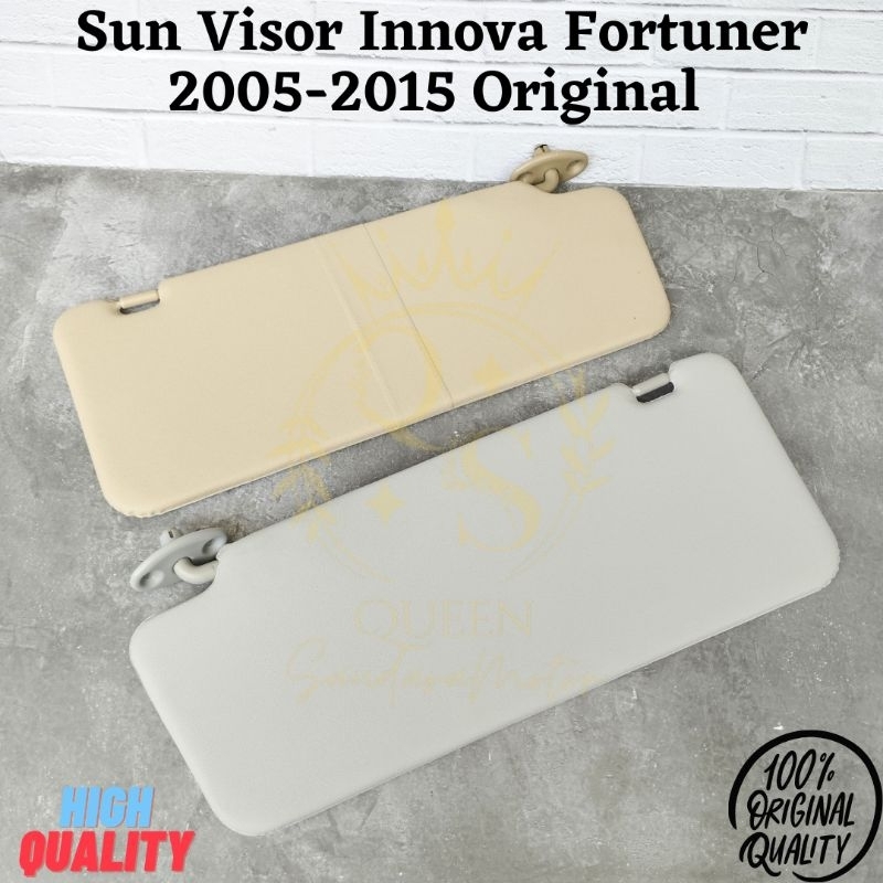 Sun visor fortuner 2010 discount