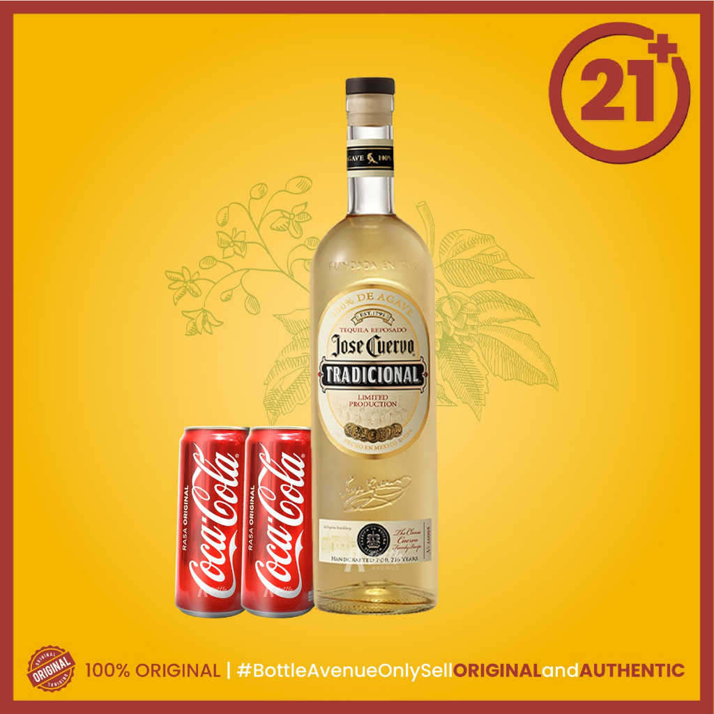 Jual Jose Cuervo Tequila Traditional Reposado 700ml+ Cocacola can 250ml (2) Shopee Indonesia