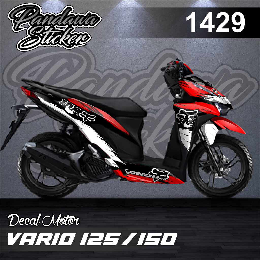 Jual Decal Full Body Vario New Sticker Vario Sticker Full Body Pw